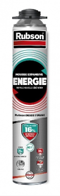 Mousse expansive energie polymère - pistolet 750 ml. disponible abidjan cote d'ivoire.