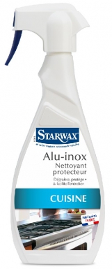 Nettoyant protecteur alu-inox - dégraisse, protège et fait briller sans rayer - spray 500 ml. disponible abidjan cote d'ivoire.