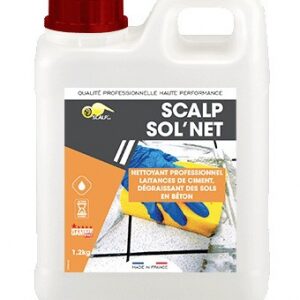 Nettoyant scalp sol'net - bidon de 1,2 kg. disponible abidjan cote d'ivoire.