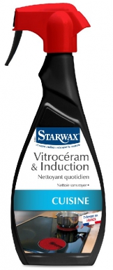 Nettoyant vitroceram & induction - nettoie sans rayer au quotidien les plaques de cuissons - pulvérisateur 500 ml. disponible abidjan cote d'ivoire.