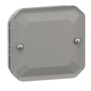 Obturateur étanche plexo avec enjoliveur finition gris. disponible abidjan cote d'ivoire.