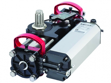 Opérateur hydraulique enterré 230 v s800enc cbac 100° largeur maxi vantail 2 m poids maxi 800 kg dim lxpxh: 380x220x160 mm. disponible abidjan cote d'ivoire.