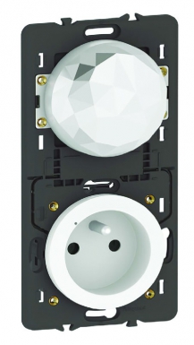 Pack de démarrage céliane with netatmo pour installation connectée 1 prise et 1 commande sans fils - blanc sans plaque. disponible abidjan cote d'ivoire.