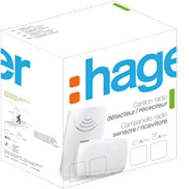 Pack radio carillon 230v (10 mélodies+flash ) avec détecteur de passage. disponible abidjan cote d'ivoire.