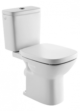 Pack wc debba square cuvette sortie horizontale sans bride + fixations, réservoir alimentation latérale, abattant frein de chute. disponible abidjan cote d'ivoire.