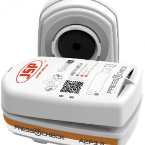 Paire de filtres a2p3 "press to check" pour masque respiratoire force 8 code 340. disponible abidjan cote d'ivoire.