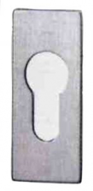 Paire de rosace adhésive clé i - coloris argent. disponible abidjan cote d'ivoire.