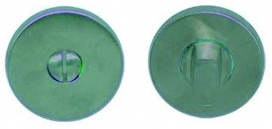 Paire de rosaces condamnation ø 53 mm bouton f1 inox brillant. disponible abidjan cote d'ivoire.