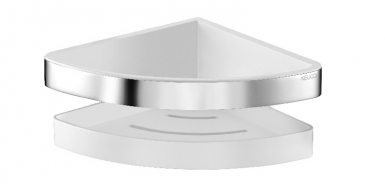 Panier de douche d'angle - moll - chromé/anthracite. disponible abidjan cote d'ivoire.