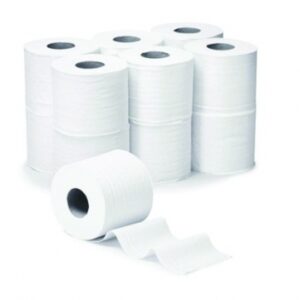 Papier hygiénique blanc - paquet de 12 rouleaux. disponible abidjan cote d'ivoire.