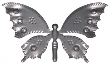 Papillon fer forgé n° 137/9 dimensions 110x65x0,5 mm. disponible abidjan cote d'ivoire.