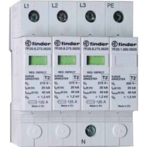 Parafoudre type 2 triphasé( 3 varistors + 1 éclateur ) 20ka 230v 1,2 kv. disponible abidjan cote d'ivoire.