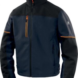 Parka stretch imperméable flen noir, bleu foncé, orange - taille m. disponible abidjan cote d'ivoire.