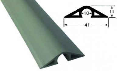 Passage de plancher avec 1 logement pvc gris. disponible abidjan cote d'ivoire.