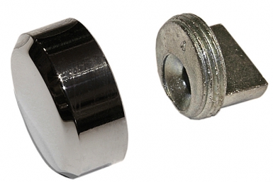 Patte à glace chrome ø 17 mm​ ​. disponible abidjan cote d'ivoire.