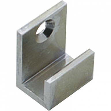 Patte à glace modèle forme en u zamac chromé. disponible abidjan cote d'ivoire.