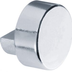 Pattes à glace à cabochon rond ø 18 mm - chromées blister 4 pièces. disponible abidjan cote d'ivoire.