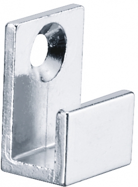 Pattes à glace fixation invisibles - chromées blister 4 pièces. disponible abidjan cote d'ivoire.