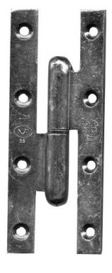 Paumelle lames bouts carrés zingué blanc 95x45 mm dte. disponible abidjan cote d'ivoire.