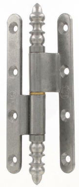 Paumelle à turlupets contre-coudée en acier roulé 140x60x70 mm acier ghe​ ​. disponible abidjan cote d'ivoire.