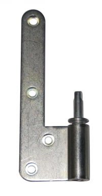 Paumelle universelle male pour huisserie bois acier zingué blanc 130x43 mm ghe. disponible abidjan cote d'ivoire.