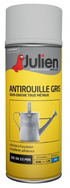 Peinture antirouille - bombe aérosol 400 ml - gris. disponible abidjan cote d'ivoire.