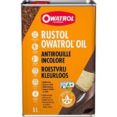 Peinture antirouille rustol - incolore - bidon 5 l. disponible abidjan cote d'ivoire.