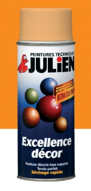 Peinture en bombe - 400 ml - teinte orange fluo. disponible abidjan cote d'ivoire.