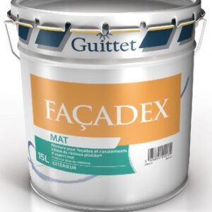 Peinture façadex pour facade neuve ou ancienne à base de résines pliolite® - extérieur - blanc mat - 15 l. disponible abidjan cote d'ivoire.