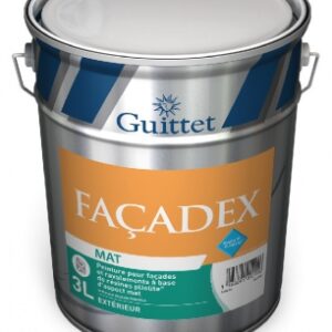 Peinture façadex pour facade neuve ou ancienne à base de résines pliolite® - extérieur - blanc mat - 3 l. disponible abidjan cote d'ivoire.