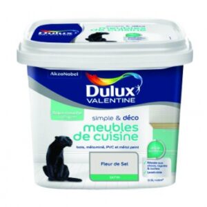 Peinture simple & déco meubles de cuisine satin - haute résistance sous-couche intégrée résiste - noir - 2,5 l. disponible abidjan cote d'ivoire.