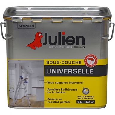 Peinture sous-couche universelle - améliore l'adhérence de la finition - assure un résultat parfait - 5 l - mat - blanc. disponible abidjan cote d'ivoire.