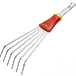 Petit balai à gazon multi-star ldm - 6 dents plates - largeur de travail 12 cm - acier galvanisé et verni. disponible abidjan cote d'ivoire.