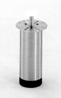 Pied ø 50 mm acier satiné h. disponible abidjan cote d'ivoire.