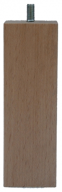Pied de meuble bois carré 50 mm hêtre naturel h. disponible abidjan cote d'ivoire.
