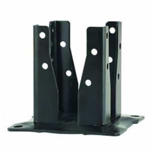 Pied de poteau carré de jardin à boulonner dim. disponible abidjan cote d'ivoire.