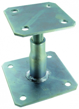 Pied de poteau réglable apb100/150 dim. disponible abidjan cote d'ivoire.