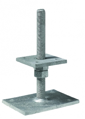 Pied de poteau réglable ppb80g dim. disponible abidjan cote d'ivoire.