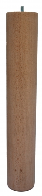 Pied de table cylindrique hêtre naturel h. disponible abidjan cote d'ivoire.