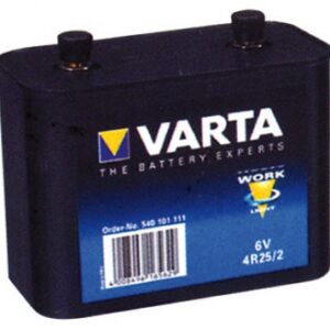 Pile 4r25/2 plastique à vis - 6 v - dimensions hxlxp : 115x130x70 mm. disponible abidjan cote d'ivoire.