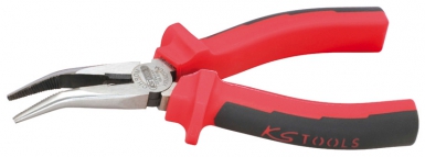 Pince à becs demi-ronds coudé 45° - lg 165 mm. disponible abidjan cote d'ivoire.