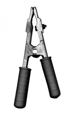 Pince bronze petit modèle, manchon rouge. disponible abidjan cote d'ivoire.