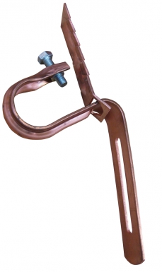 Pince réglable pour tuile cuivre - feuillard plat 25 x 2,5 galva chaud - avec plaquette 34,5. disponible abidjan cote d'ivoire.