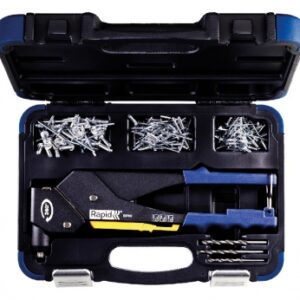 Pince à rivets rp60 - système pratique de calibres intégré pour mesurer l'épaisseur du matériau. disponible abidjan cote d'ivoire.