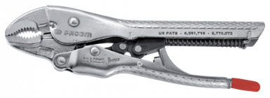 Pince-étau à serrage automatique - becs coudés multi-usage - l x h : 150 x 45 mm. disponible abidjan cote d'ivoire.