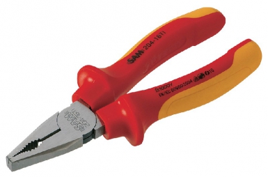 Pince universelle 1000v polie vernie - lg 160 mm. disponible abidjan cote d'ivoire.