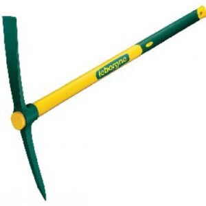 Pioche de terrassier manche novagrip oeil rond 47 mm, poids tête 2,5 kg. disponible abidjan cote d'ivoire.