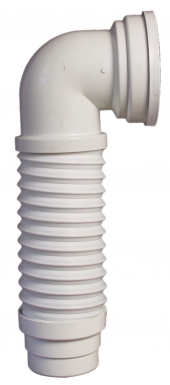 Pipe coudée extensible "multipipe" l 235 à 380 mm - ø 93-100 mm. disponible abidjan cote d'ivoire.