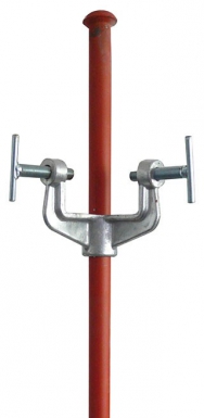 Piquet de jalonnement, acier, avec étrier coulissant et vis de serrage, hauteur 1,5 m. disponible abidjan cote d'ivoire.