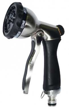 Pistolet pomme 7 fonctions - alu brossé. disponible abidjan cote d'ivoire.